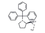 (2R)-1-Triphenylmethyl-2-pyrrolidinecarboxylic  acid methyl ester