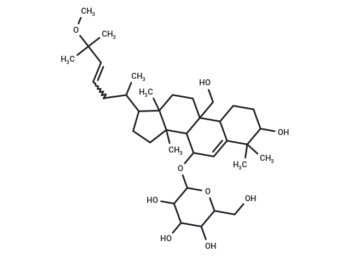 3β,7β,19-Trihydroxy-25-methoxycucurbita-5,23-diene 7-O-glucoside