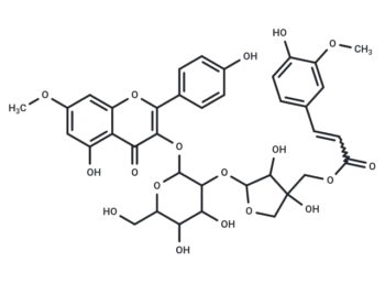 3-O-[5'''-O-feruloyl-beta-D-apiofuranosyl(1'''->2'')-beta-D-glucopyranosyl] rhamnocitrin