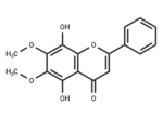 5,8-Dihydroxy-6,7-dimethoxyflavone 1 5