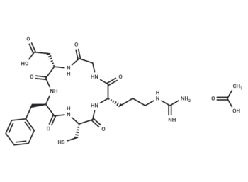 Cyclo(-RGDfC)acetate