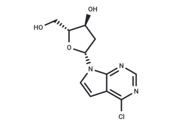 4-Chloro-7-(2-deoxy-b-D-ribofuranosyl)-7H-pyrrolo[2,3-d]-pyrimidine