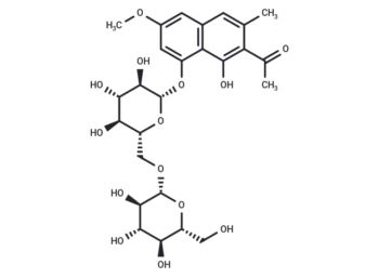 Torachrysone gentiobioside