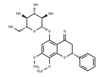 5-Hydroxy-7,8-dimethoxy (2R)-flavanone-5-O-beta-D-glucopyranoside