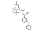 trans-Cypermethrin-d6 (dimethyl-d6)