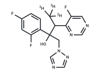 (±)-Voriconazole-d3 (Mixture of  Enantiomers)