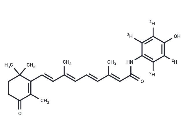 3-Keto Fenretinide-d4