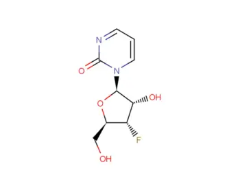 4-Deoxy-3'-deoxy-3'-fluoro uridine