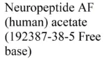 Neuropeptide AF (human) acetate
