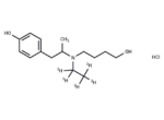 O-Desmethyl Mebeverine Alcohol-d5