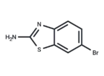 2-Amino-6-bromobenzothiazole