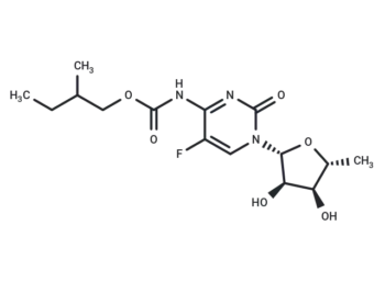 5'-Deoxy-5-fluoro-N4-[(2-methylbutoxy)carbonyl]cytidine
