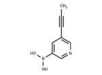5-(Prop-1-ynyl)pyridine-3-ylboronic acid 1 5-(Prop-1-ynyl)pyridine-3-ylboronic acid