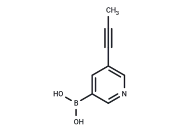 5-(Prop-1-ynyl)pyridine-3-ylboronic acid