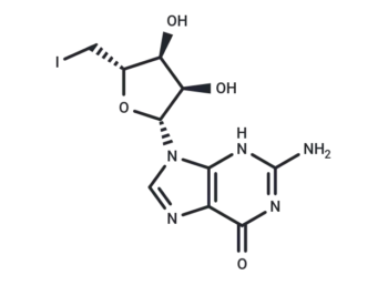 5'-Deoxy-5'-iodoguanosine