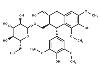 (+)-Lyoniresinol 9'-O-glucoside