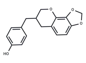 4'-Hydroxy-7,8-methylenedioxyhomoisoflavan