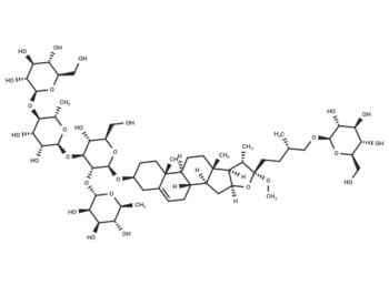 Taccafurostanoside A