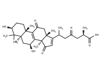 3β,7β-Dihydroxy-11,15,23-trioxo-lanost-8,16-dien-26-oic