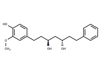 4-[(3S,5S)-3,5-dihydroxy-7-phenylheptyl]-2-methoxyphenol