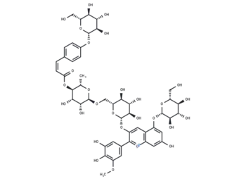 etunidin 3-Rutinoside(Cis-p-coumarin)glucoside-5-glucoside