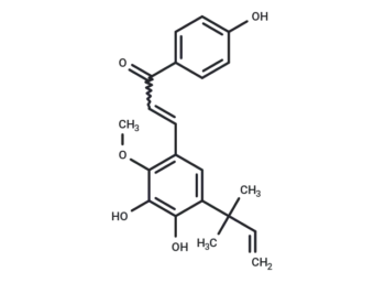 5-(1,1-dimethylallyl)-3,4,4'-trihydroxy-2-methoxychalcone