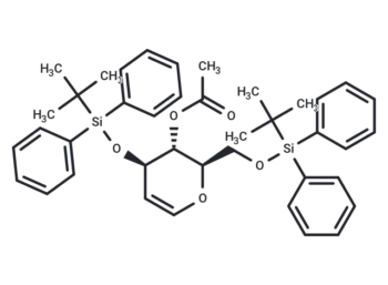 4-O-Acetyl-3,6-di-O-(tert-butyldiphenylsilyl)-D-glucal