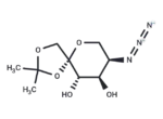 5-Azido-5-deoxy-1,2-O-(1-methylethylidene)-β-D-fructopyranose 1 5-Azido-5-deoxy-1