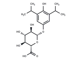 4-Hydroxy propofol 4-O-β-D-Glucuronide