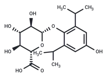 4-Hydroxy propofol 1-O-β-D-glucuronide