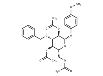 4-Methoxyphenyl 2,4,6-Tri-O-acetyl-3-O-benzyl-β-D-glucopyranoside