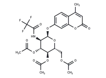 4-Methylumbelliferyl 3,4,6-tri-O-acetyl-2-deoxy-2-trifluoroacetamido-α-D-glucopyranoside