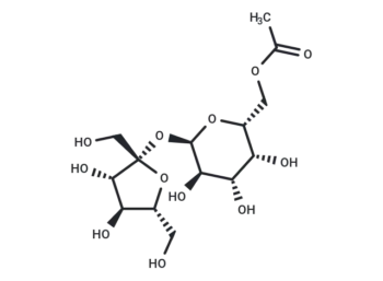 α-D-Galactopyranoside, β-D-fructofuranosyl, 6-acetate