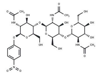 4-Nitrophenyl β-D-N,N',N''-triacetylchitotriose