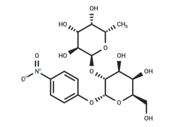 4-Nitrophenyl 2-O-(6-deoxy-α-L-galactopyranosyl)-α-D-galactopyranoside