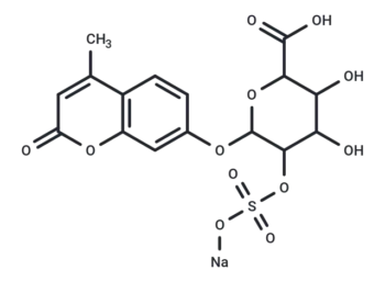 4-Methylumbelliferyl a-L-idopyranosiduronic acid 2-sulphate disodium