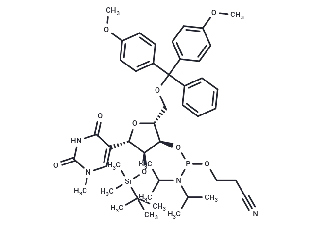 5'-DMT-2'-O-TBDMS-N1-Methyl-PseudoUridine-CE-Phosphoramidite 5'-DMT-2'-O-TBDMS-N1-Methyl-PseudoUridine-CE-Phosphoramidite