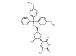 5'-O-(4,4-Dimethoxytrityl)-3'-deoxy-5-methyluridine 1 5′-O-(4
