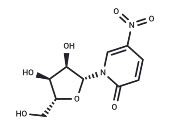 1-(b-D-Ribofuranosyl)-5-nitropyridine-2(1H)-one