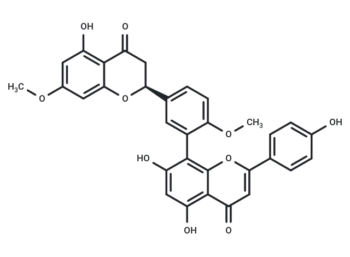 2,3-Dihydroamentoflavone 7,4'-dimethyl ether