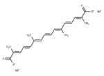 Transcrocetinate disodium 1 Transcrocetinate disodium
