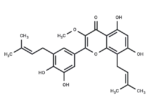 5,7,3',4'-Tetrahydroxy-3-methoxy-8,5'-diprenylflavone 1 5