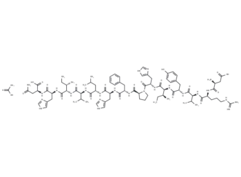 Angiotensinogen (1-14), human acetate