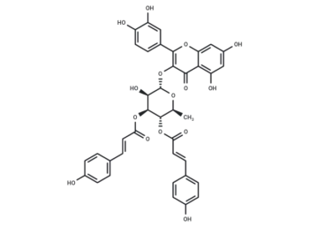 3'',4''-Di-O-p-coumaroylquercitrin