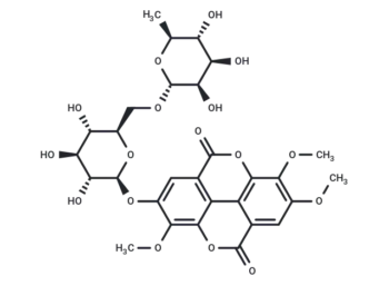 3,7,8-Tri-O-methylellagic acid 2-O-rutinoside