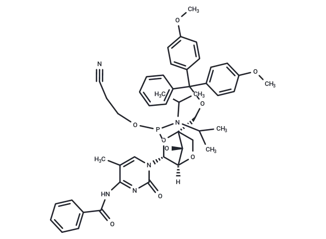 DMT-locMeC(bz) phosphoramidite