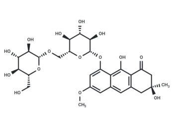 Torosachrysone 8-O-beta-gentiobioside
