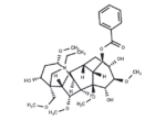 14-Benzoyl-8-O-methylaconine