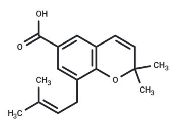 2,2-Dimethyl-8-prenylchromene 6-carboxylic acid