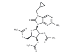 [(2R,3S,4R,5R)-3,4-diacetyloxy-5-[2-amino-7-(cyclopropylmethyl)-8-oxopurin-9-yl]oxolan-2-yl]methyl acetate